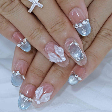 Mermaid Tides? reusable Press on nails by Tennail