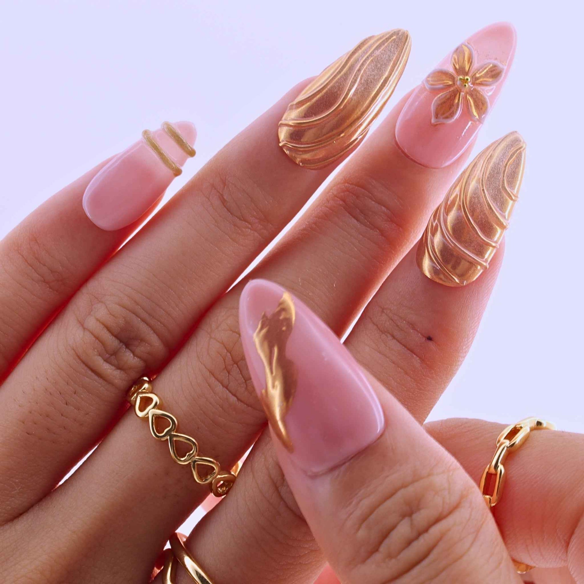 Aphrodite Gold Floral