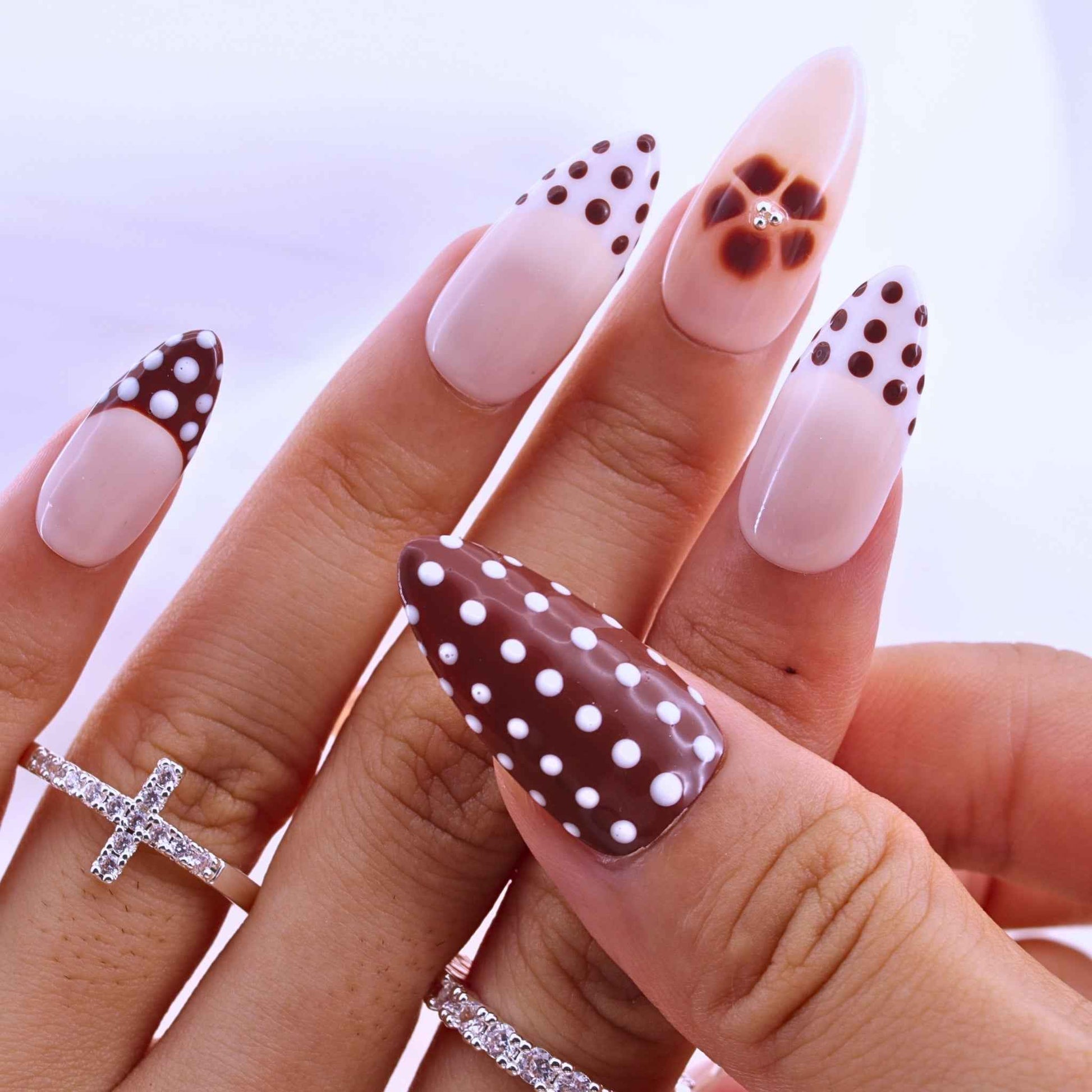 5/10-Set of Autumn-Winter Press - on Nails
