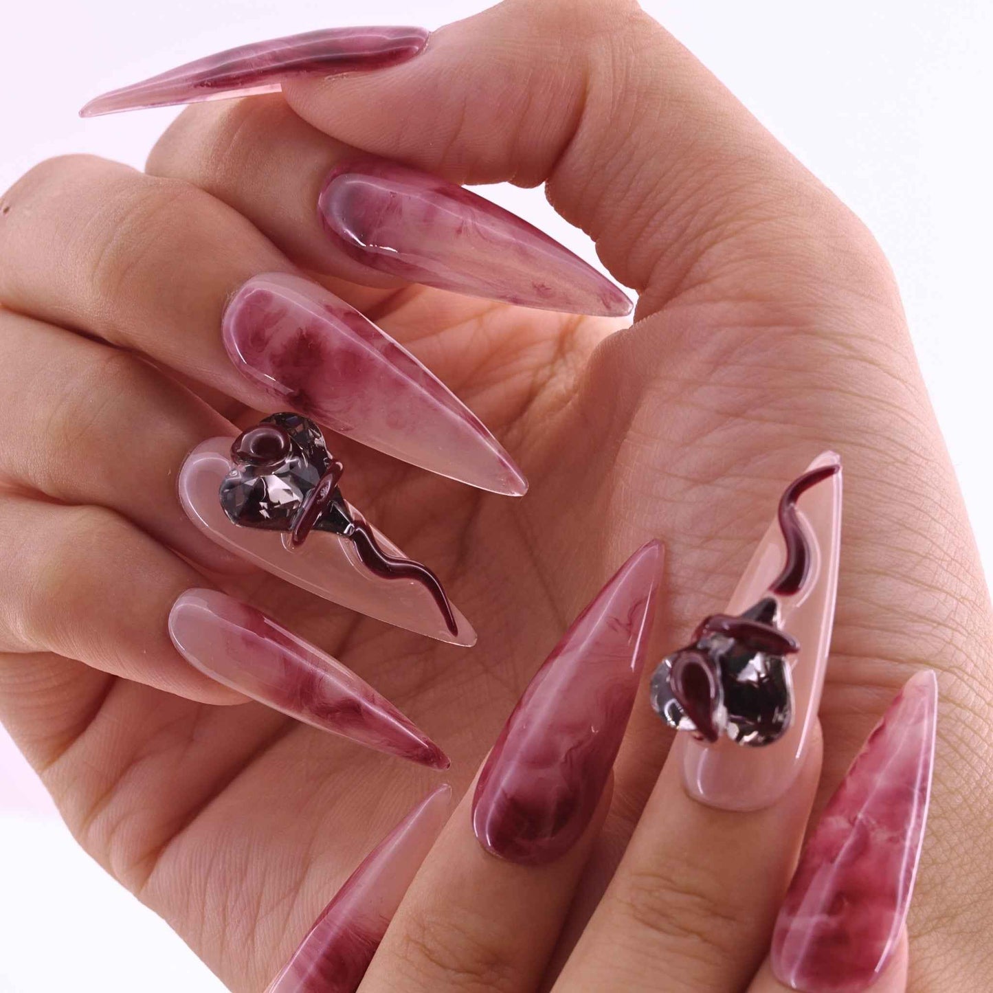 Crimson Snake Heart