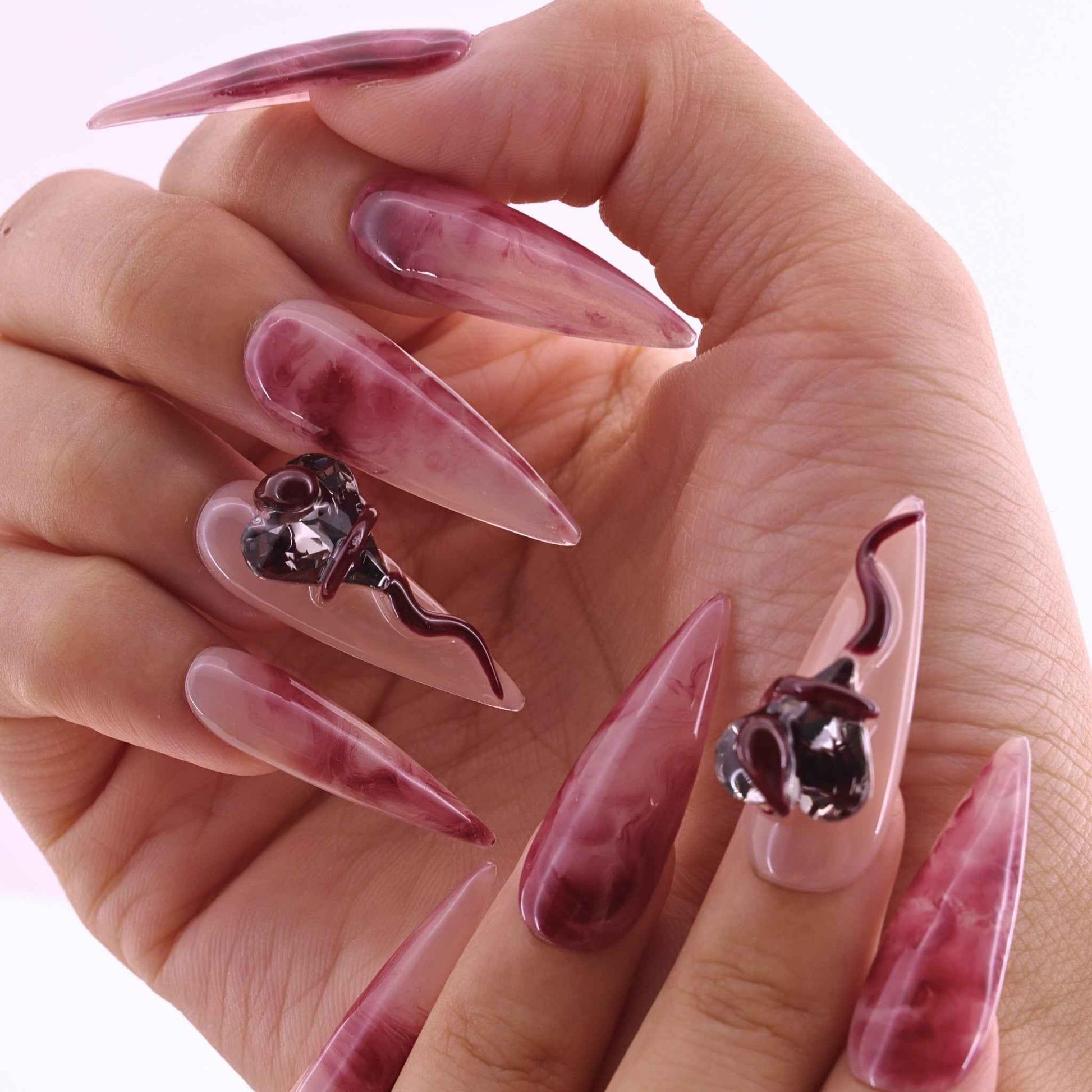 Crimson Snake Heart