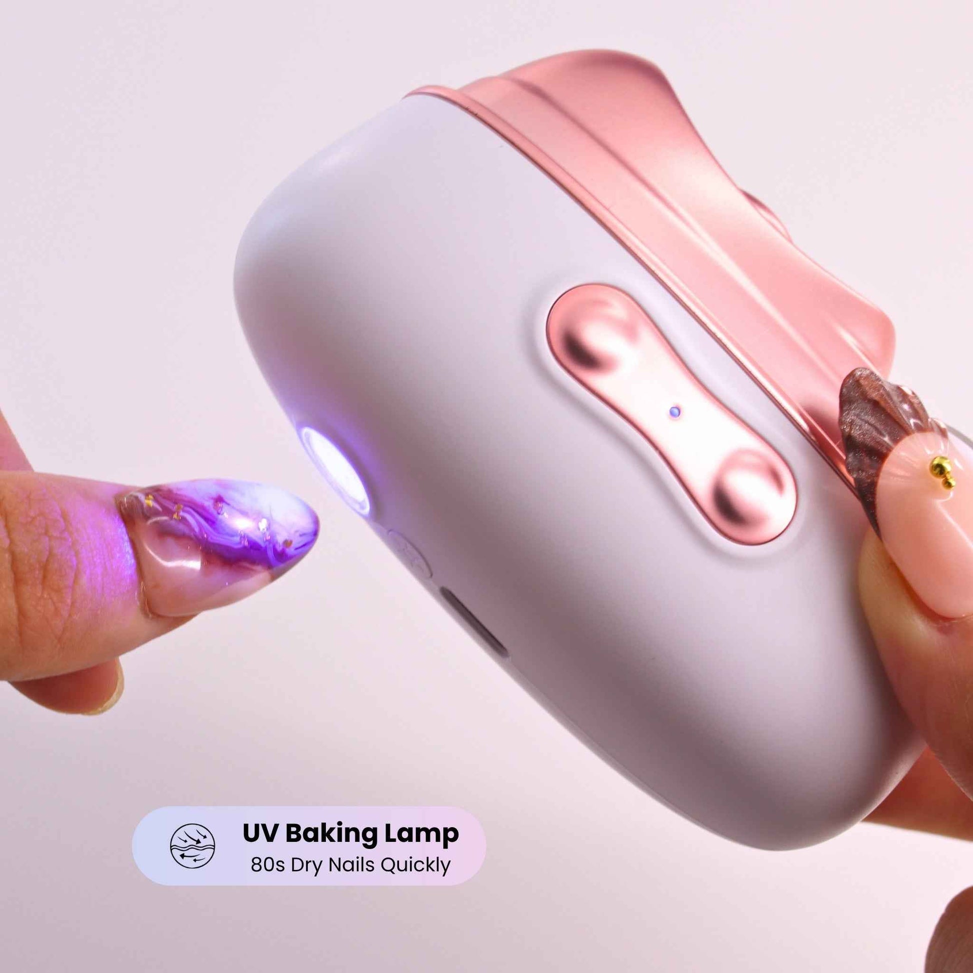Electric Nail Clipper with UV baking lamp / Grinding armor