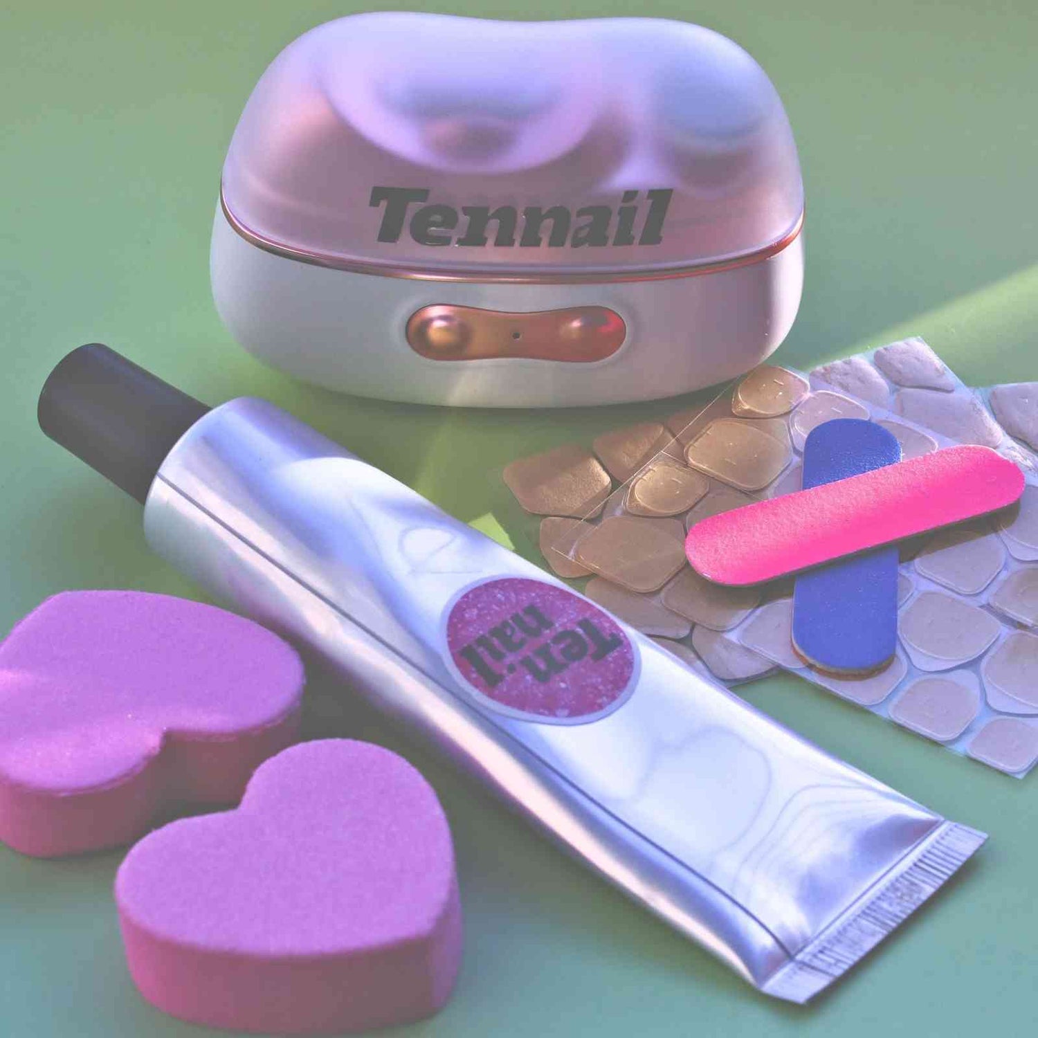 Nail Tools  reusable  Press on nails by Tennail