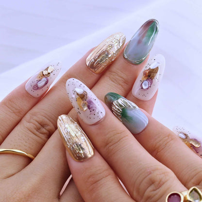 5/10-Set of Autumn-Winter Press - on Nails
